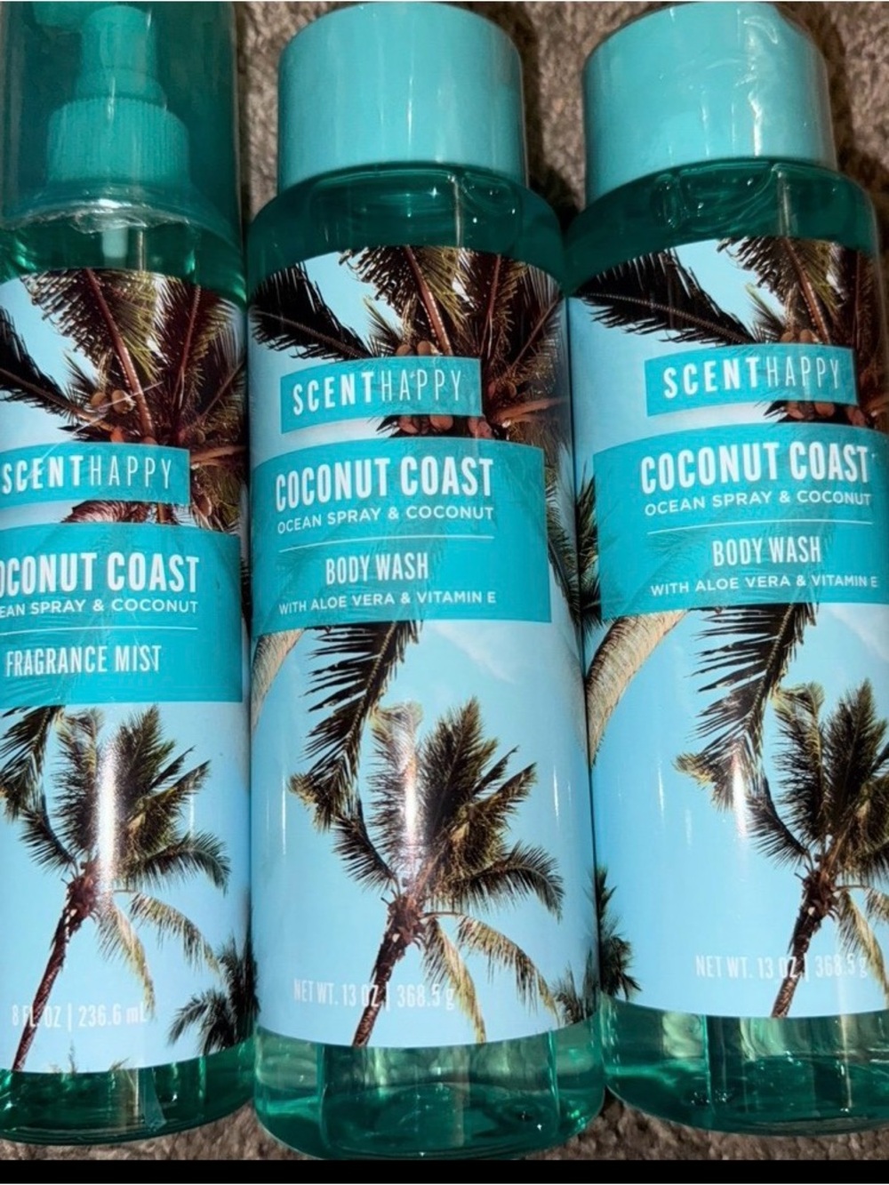 Coconut Coast Body Wash - Turquoise